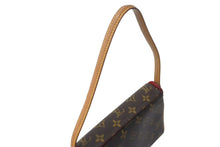 画像をギャラリービューアに読み込む, LOUIS VUITTON ルイヴィトン ハンドバッグ レシタル モノグラムキャンバス M51900 ゴールド金具 ブラウン 美品 中古 4c072803