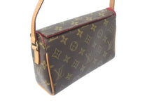 画像をギャラリービューアに読み込む, LOUIS VUITTON ルイヴィトン ハンドバッグ レシタル モノグラムキャンバス M51900 ゴールド金具 ブラウン 美品 中古 4c072803