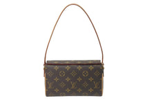 Load image into Gallery viewer, 新品同様 LOUIS VUITTON ルイヴィトン ハンドバッグ レシタル M51900 モノグラム PVC ブラウン ゴールド金具 中古 4c072804