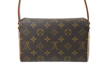 Load image into Gallery viewer, 新品同様 LOUIS VUITTON ルイヴィトン ハンドバッグ レシタル M51900 モノグラム PVC ブラウン ゴールド金具 中古 4c072804