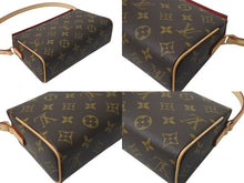 Load image into Gallery viewer, 新品同様 LOUIS VUITTON ルイヴィトン ハンドバッグ レシタル M51900 モノグラム PVC ブラウン ゴールド金具 中古 4c072804