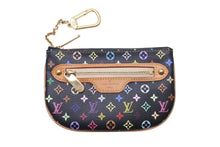 画像をギャラリービューアに読み込む, 新品未使用 LOUISVUITTON ルイヴィトン ポシェットMM 小銭入れ コインケース M60031 ブラック マルチカラー 中古 4c072805