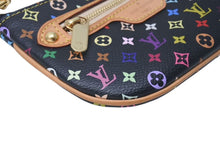 画像をギャラリービューアに読み込む, 新品未使用 LOUISVUITTON ルイヴィトン ポシェットMM 小銭入れ コインケース M60031 ブラック マルチカラー 中古 4c072805
