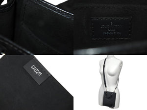 LOUIS VUITTON ルイヴィトン エピ プティット サックプラ 2WAY ショルダーバッグ M69441 ブラック レザー シルバー金具 美品 中古 4c072818