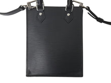 Load image into Gallery viewer, LOUIS VUITTON ルイヴィトン エピ プティット サックプラ 2WAY ショルダーバッグ M69441 ブラック レザー シルバー金具 美品 中古 4c072818