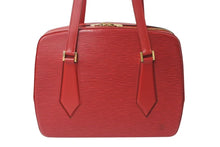 Load image into Gallery viewer, LOUIS VUITTON ルイヴィトン ヴォルテール ショルダーバッグ M52437 エピレザー レッド ゴールド金具 美品 中古 4c072822