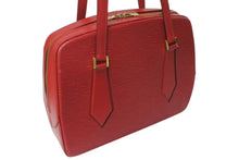 Load image into Gallery viewer, LOUIS VUITTON ルイヴィトン ヴォルテール ショルダーバッグ M52437 エピレザー レッド ゴールド金具 美品 中古 4c072822