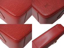 Load image into Gallery viewer, LOUIS VUITTON ルイヴィトン ヴォルテール ショルダーバッグ M52437 エピレザー レッド ゴールド金具 美品 中古 4c072822