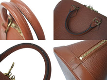 画像をギャラリービューアに読み込む, Louis Vuitton ルイヴィトン アルマ M52143 ハンドバッグ エピレザー ゴールド金具 ケニアブラウン 美品 中古4c072823