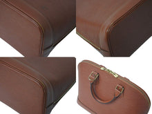 画像をギャラリービューアに読み込む, Louis Vuitton ルイヴィトン アルマ M52143 ハンドバッグ エピレザー ゴールド金具 ケニアブラウン 美品 中古4c072823