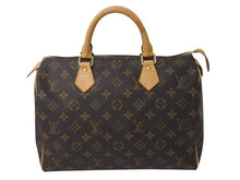 画像をギャラリービューアに読み込む, LOUIS VUITTON ルイヴィトン スピーディ30 ハンドバッグ M41526 モノグラムキャンバス ブラウン 美品 中古 4c072824