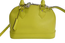 画像をギャラリービューアに読み込む, 極美品 LOUIS VUITTON ルイヴィトン エピ アルマBB 2WAYショルダーバッグ M57446 ジョーヌセドラ シルバー金具 中古 4c072827