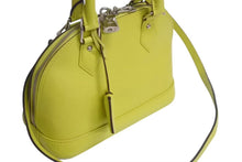 画像をギャラリービューアに読み込む, 極美品 LOUIS VUITTON ルイヴィトン エピ アルマBB 2WAYショルダーバッグ M57446 ジョーヌセドラ シルバー金具 中古 4c072827