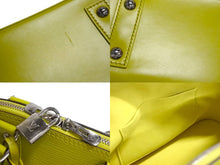 画像をギャラリービューアに読み込む, 極美品 LOUIS VUITTON ルイヴィトン エピ アルマBB 2WAYショルダーバッグ M57446 ジョーヌセドラ シルバー金具 中古 4c072827