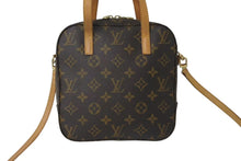 画像をギャラリービューアに読み込む, LOUIS VUITTON ルイ ヴィトン モノグラム スポンティーニ 2WAYハンドバッグ M47500 ブラウン 廃盤 美品 中古 4c072830