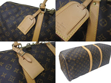 画像をギャラリービューアに読み込む, LOUIS VUITTON ルイヴィトン キーポル55 ボストンバッグ M41414 モノグラム ブラウン ゴールド金具 美品 中古 4c072833