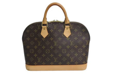 画像をギャラリービューアに読み込む, LOUIS VUITTON ルイヴィトン アルマPM ハンドバッグ M51130 モノグラム PVC ブラウン ゴールド金具 美品 中古 4c072834