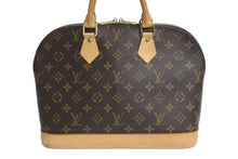 画像をギャラリービューアに読み込む, LOUIS VUITTON ルイヴィトン アルマPM ハンドバッグ M51130 モノグラム PVC ブラウン ゴールド金具 美品 中古 4c072834
