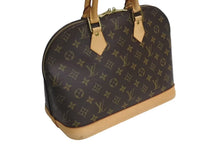 画像をギャラリービューアに読み込む, LOUIS VUITTON ルイヴィトン アルマPM ハンドバッグ M51130 モノグラム PVC ブラウン ゴールド金具 美品 中古 4c072834
