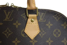 画像をギャラリービューアに読み込む, LOUIS VUITTON ルイヴィトン アルマPM ハンドバッグ M51130 モノグラム PVC ブラウン ゴールド金具 美品 中古 4c072834