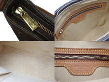 画像をギャラリービューアに読み込む, LOUIS VUITTON ルイヴィトン ルーピングMM ハンドバッグ M51146 モノグラム ゴールド金具 ブラウン 美品 中古 4c072860