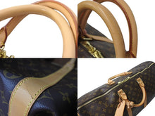 画像をギャラリービューアに読み込む, 極美品 LOUIS VUITTON ルイヴィトン モノグラム キーポルバンドリエール55 M41414 ボストンバック ブラウン 中古 4c072861