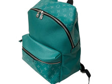 画像をギャラリービューアに読み込む, LOUIS VUITTON ルイヴィトン ディスカバリー リュック バックパック M30227 タイガラマ グリーン系 PVC レザー 美品 中古 4c072866