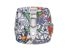 画像をギャラリービューアに読み込む, 極美品 LOUIS VUITTON ルイヴィトン モノグラム コミック ビジューサック スクエアード ポーチ M01049 マルチカラー PVC シルバー金具 中古 4c072871