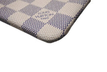 Load image into Gallery viewer, LOUIS VUITTON ルイヴィトン ポシェット クレ コインケース N62659 ダミエ アズール ホワイト 小銭入れ 美品 中古 4c072874