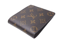 Load image into Gallery viewer, LOUIS VUITTON ルイヴィトン ポルトフォイユ マルコ 二つ折り財布 M61675 モノグラム ブラウン 美品 中古 4c072876