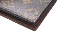 Load image into Gallery viewer, LOUIS VUITTON ルイヴィトン ポルトフォイユ マルコ 二つ折り財布 M61675 モノグラム ブラウン 美品 中古 4c072876