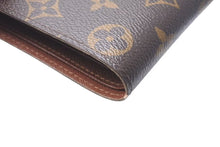 Load image into Gallery viewer, LOUIS VUITTON ルイヴィトン ポルトフォイユ マルコ 二つ折り財布 M61675 モノグラム ブラウン 美品 中古 4c072876