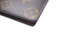 Load image into Gallery viewer, LOUIS VUITTON ルイヴィトン ポルトフォイユ マルコ 二つ折り財布 M61675 モノグラム ブラウン 美品 中古 4c072876