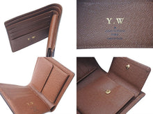 Load image into Gallery viewer, LOUIS VUITTON ルイヴィトン ポルトフォイユ マルコ 二つ折り財布 M61675 モノグラム ブラウン 美品 中古 4c072876