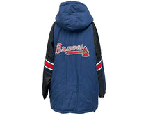 画像をギャラリービューアに読み込む, STARTER スターター ナイロンジャケット MLB 90年代 ポリエステル ネイビー レッド ブラック ホワイト サイズL 美品 中古 4c072880