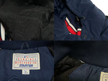 画像をギャラリービューアに読み込む, STARTER スターター ナイロンジャケット MLB 90年代 ポリエステル ネイビー レッド ブラック ホワイト サイズL 美品 中古 4c072880