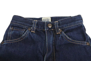 A Bathing Ape BAPE Pants Jeans Made in JAPAN Cotton Blue Orange Size 110 Good Condition Used 4c072881