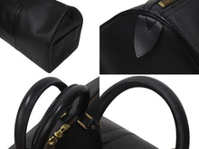 画像をギャラリービューアに読み込む, LOUIS VUITTON ルイヴィトン ボストンバッグ トラベルバッグ M42942 キーポル60 ブラック エピレザー ゴールド金具 美品 中古 4c072883