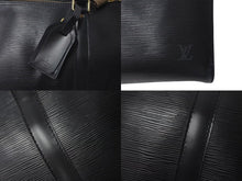 画像をギャラリービューアに読み込む, LOUIS VUITTON ルイヴィトン ボストンバッグ トラベルバッグ M42942 キーポル60 ブラック エピレザー ゴールド金具 美品 中古 4c072883