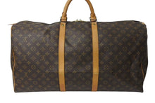 画像をギャラリービューアに読み込む, LOUIS VUITTON ルイヴィトン モノグラム キーポル45 ボストンバッグ M41428 ブラウン ゴールド金具 美品 中古 4c072891