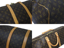 画像をギャラリービューアに読み込む, LOUIS VUITTON ルイヴィトン キーポル50 ボストンバッグ M41426 モノグラムキャンバス ブラウン ゴールド金具 美品 中古 4c072893