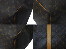 画像をギャラリービューアに読み込む, LOUIS VUITTON ルイヴィトン キーポル55 ボストンバッグ M41424 モノグラム ブラウン ゴールド金具 美品 中古 4c072895