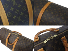 画像をギャラリービューアに読み込む, LOUIS VUITTON ルイヴィトン キーポル55 ボストンバッグ M41424 モノグラム ブラウン ゴールド金具 美品 中古 4c072895