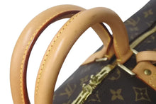 画像をギャラリービューアに読み込む, LOUIS VUITTON ルイヴィトン キーポル55 ボストンバッグ M41414 モノグラム ブラウン ゴールド金具 美品 中古 4c072896