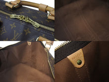 画像をギャラリービューアに読み込む, LOUIS VUITTON ルイヴィトン モノグラム キーポルバンドリエール55 M41414 ボストンバック ブラウン 美品 中古 4c072898