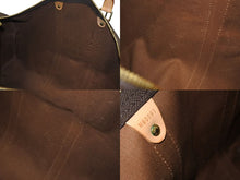 画像をギャラリービューアに読み込む, LOUIS VUITTON ルイヴィトン キーポル バンドリエール 50 ボストンバッグ M41416 モノグラム ブラウン 美品 中古 4c072899