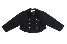 画像をギャラリービューアに読み込む, GIVENCHY ジバンシー Premiers Pas Coat kids プレミアズ パス コート キッズ サイズ 90 ブラック 美品 中古 4c072905