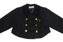 画像をギャラリービューアに読み込む, GIVENCHY ジバンシー Premiers Pas Coat kids プレミアズ パス コート キッズ サイズ 90 ブラック 美品 中古 4c072905