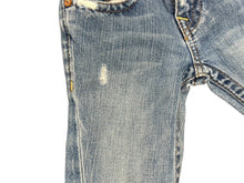 Load image into Gallery viewer, TRUE RELIGION トゥルーレリジョン キッズ フレアデニムパンツ 056-077487 インディゴ サイズ5 美品 中古 4c072906
