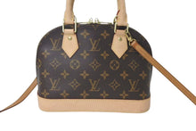 画像をギャラリービューアに読み込む, 極美品 LOUIS VUITTON ルイヴィトン アルマBB ハンドバッグ M53152 ショルダー 2WAY モノグラムキャンバス PVC レザー 中古 4c072908